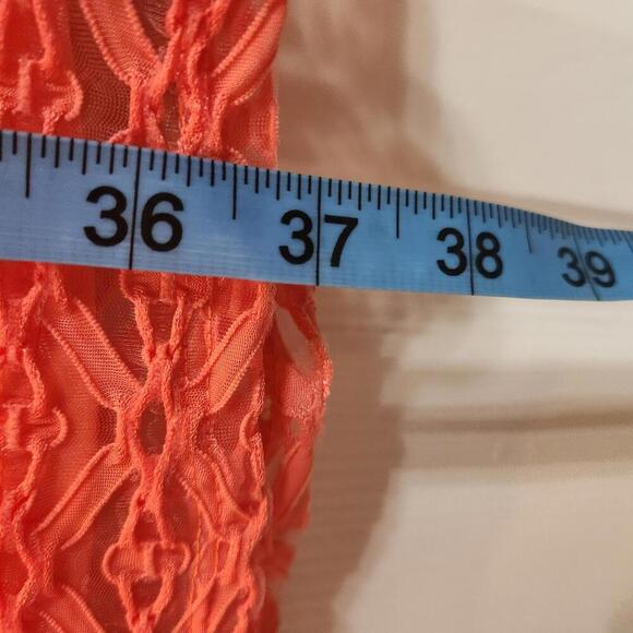 SOCIALITE Women's Coral Lace Dress - Size XS - Picture 6 of 7
